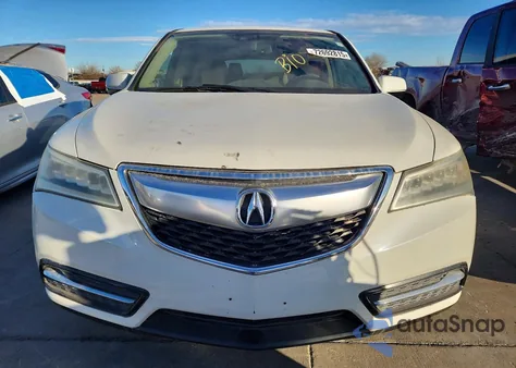2014 Acura Mdx Technology z USA, uszkodzony, nr VIN 5FRYD3H4XEB016004